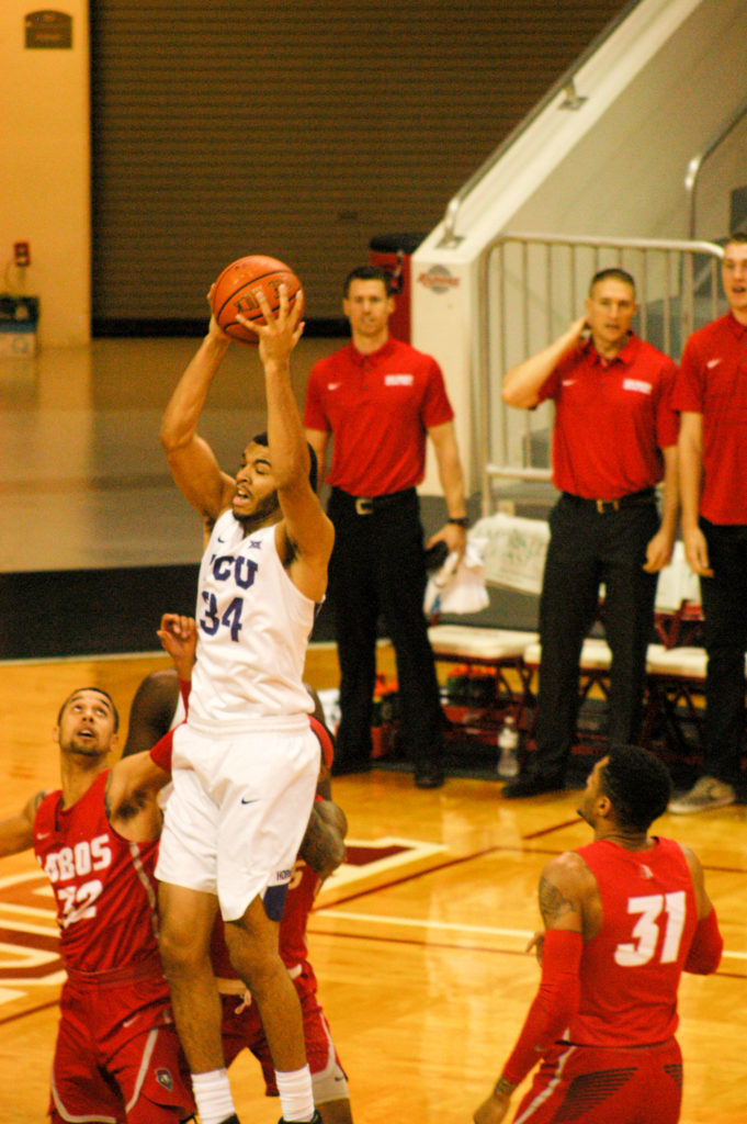 Kenrich Williams enjoyed his 23 career double-double for TCU