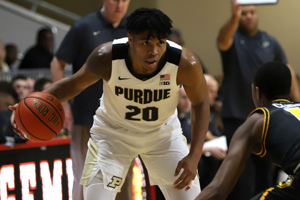 Purdue sophomore forward Trevion Williams