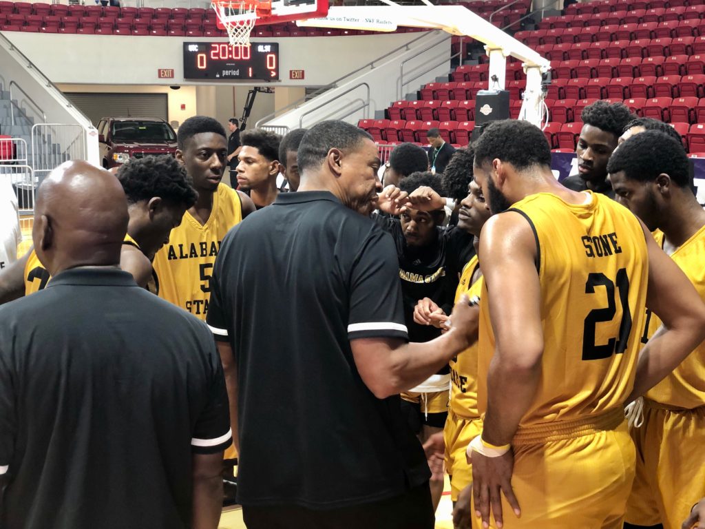 Coach Lewis Jackson earned his 200th career victory at Alabama State