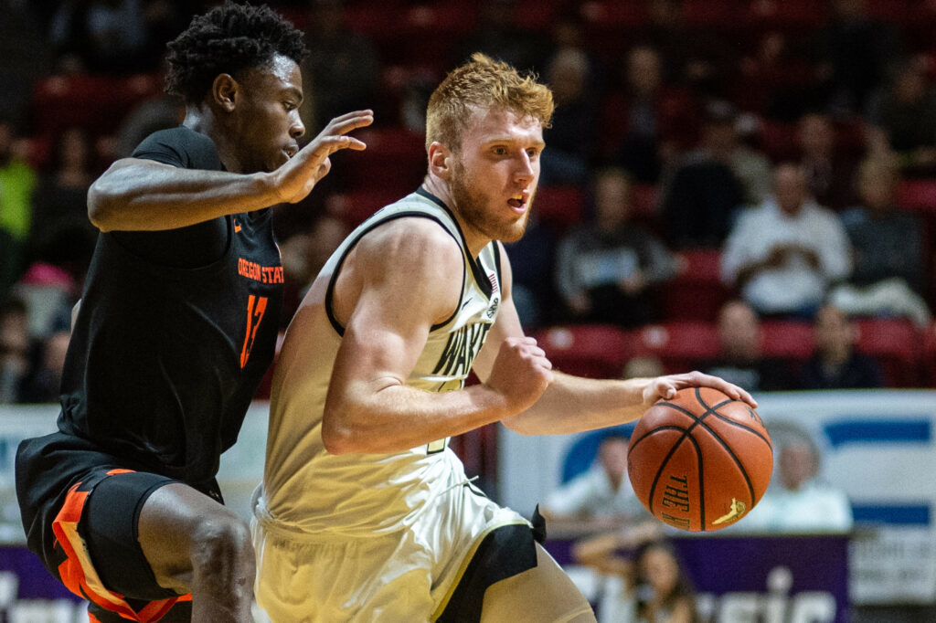 Wake Forest guard Cameron Hildreth 
