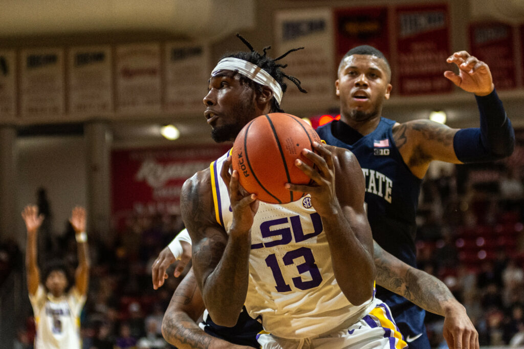 LSU forward Tari Eason