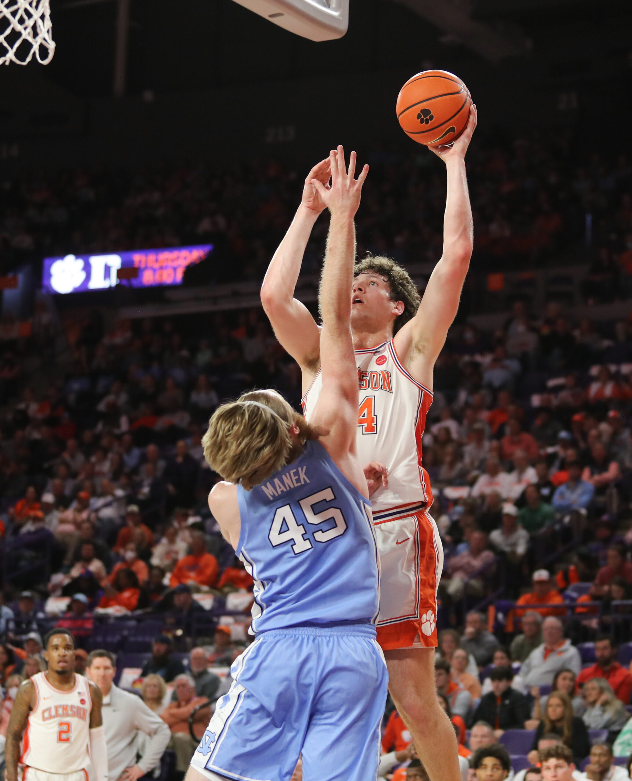 Clemson's PJ Hall named to Kareem Abdul-Jabbar Watch List