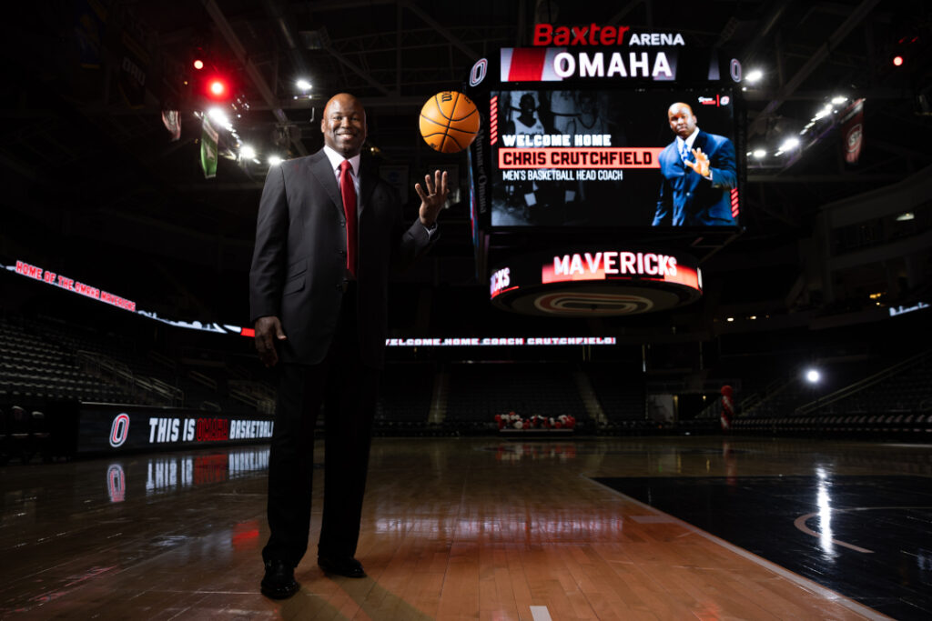 Omaha coach Chris Crutchfield